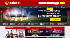 Desktop Screenshot of dafabet.com